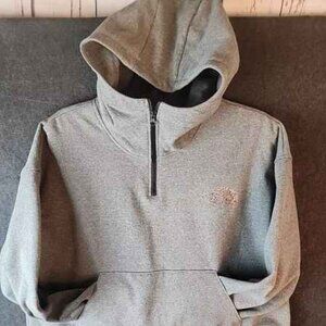 The North Face Womens 1/4 Zip Cropped Hoodie NEW! Medium